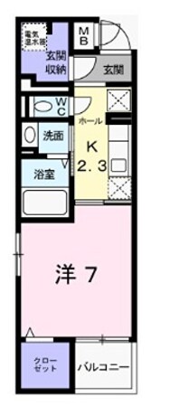 京口駅 徒歩4分 2階の物件間取画像